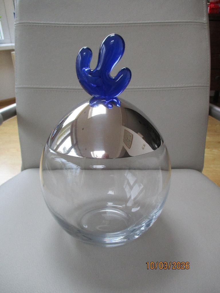 Alessi - Ovo Collectie - Joanna Lyle - voorraadpot - Italië, Huis en Inrichting, Keuken | Keukenbenodigdheden, Ophalen, Zo goed als nieuw