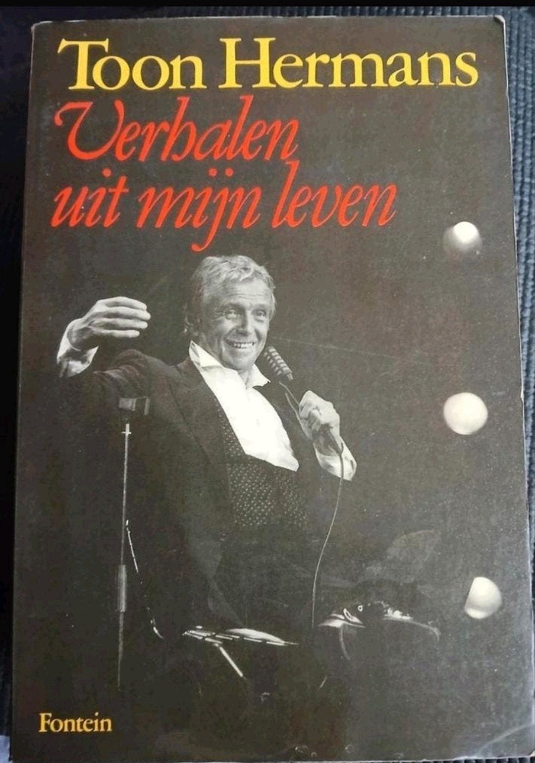 ✅️ Toon Hermans Verhalen uit mijn leven, Boeken, Biografieën, Gelezen, Kunst en Cultuur, Ophalen of Verzenden, Toon Hermans