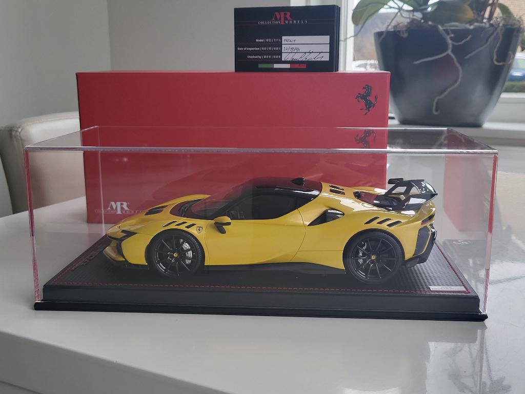 1:18 MR Models Ferrari SF90 XX Stradale Giallo Tristrato BBR, BBR, Auto, Autoart, MR Models