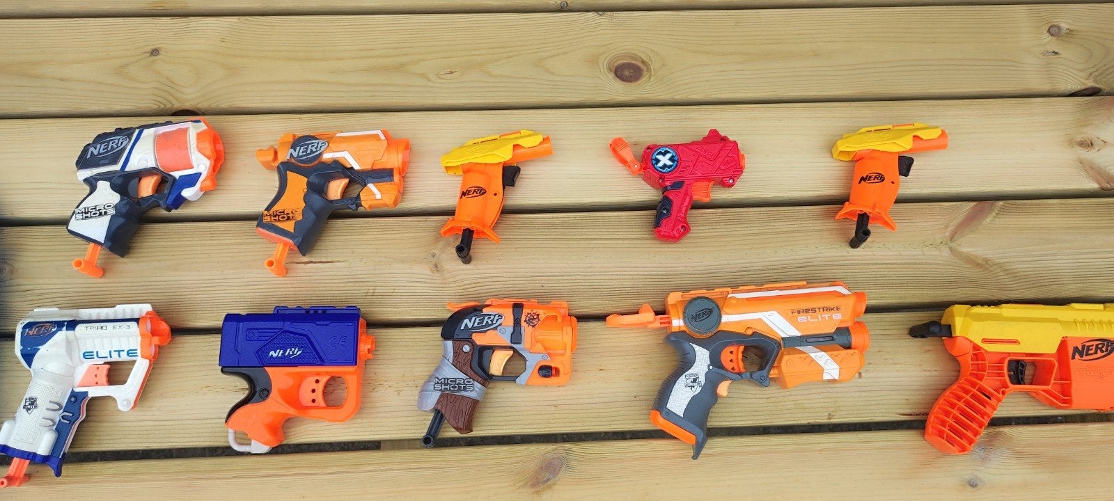Grote collectie Nerf pistolen en pijltjes, Ophalen of Verzenden, Gebruikt, Jongen of Meisje