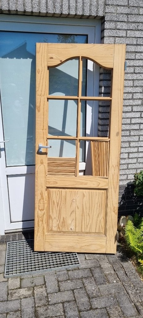 te koop grenen houten binnen deur stomp 83 x 2015, Ophalen, 80 tot 100 cm, Binnendeur, Nieuw