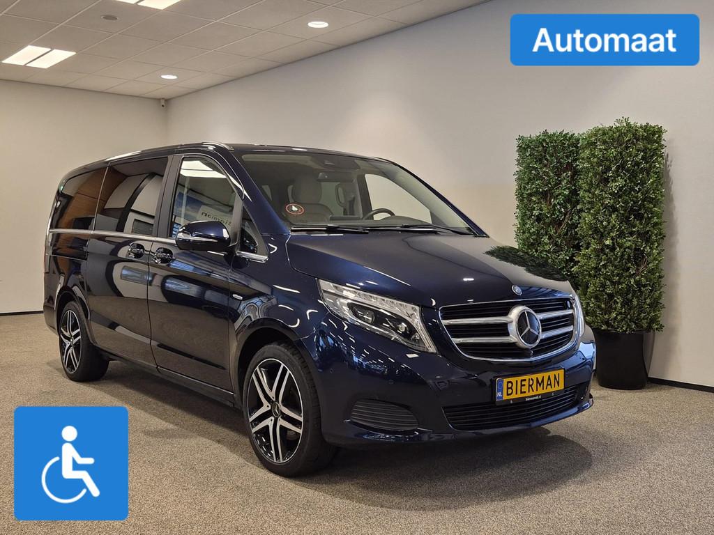 Mercedes V-Klasse 250D L3H1 Rolstoelbus Automaat 3+1 (190pk), Auto's, Mercedes-Benz, Automaat, 15 km/l, Gebruikt, Blauw