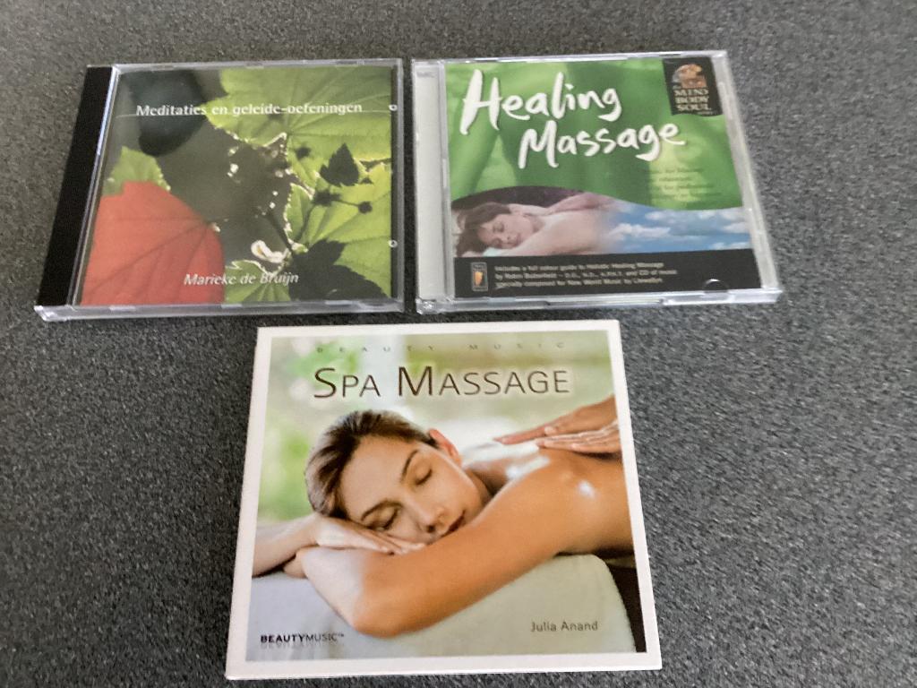 NIEUW : 3 Cd's Meditaties / Healing Massage / Spa Massage, Ophalen of Verzenden, Zo goed als nieuw, Muziek instrumentaal