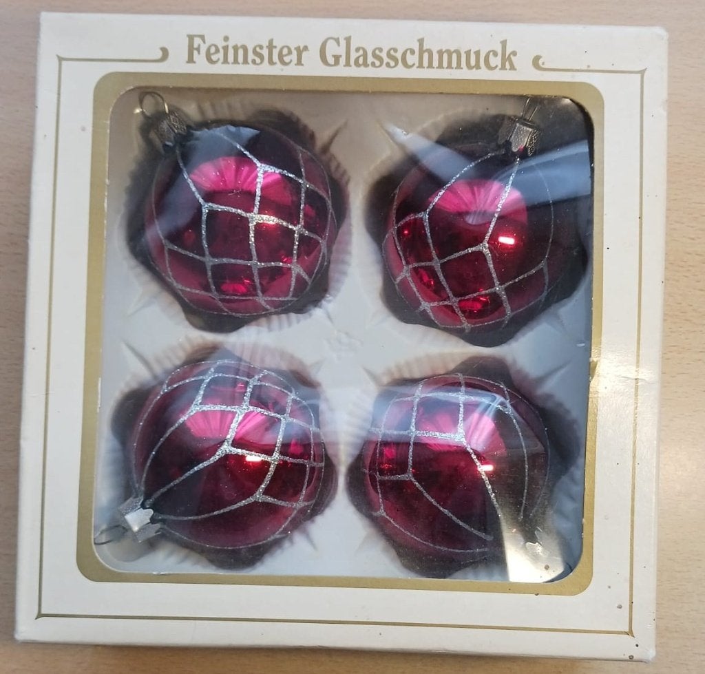 Kerstballen ornamenten van Glas - Diverse series, Diversen, Ophalen of Verzenden, Nieuw