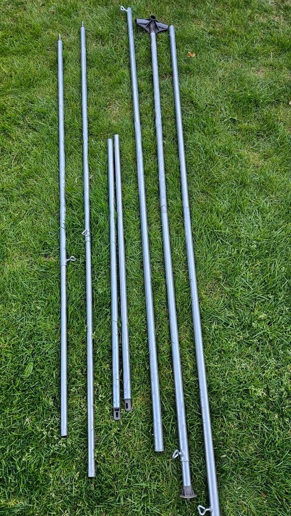 Megaframe isabella eclipse stokken. NIET COMPLEET., Caravans en Kamperen, Caravan accessoires, Ophalen, Gebruikt