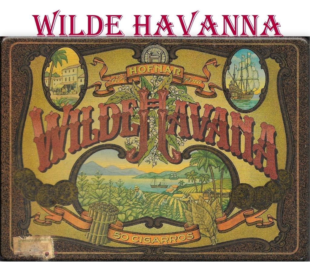 Hofnar flor fina wilde havanna sigarenblik, Ophalen of Verzenden, Gebruikt, Overige typen