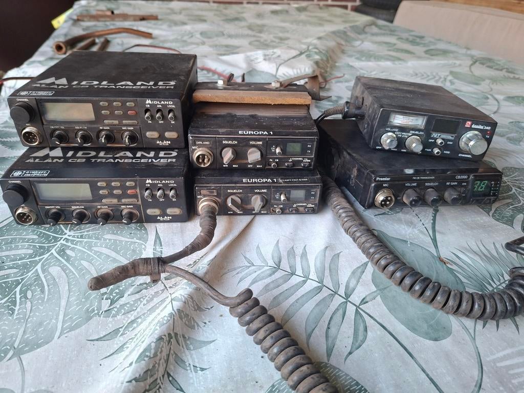 27mc bakkie 6 stuks! Conditie onbekend, Telecommunicatie, Zenders en Ontvangers, Ophalen of Verzenden, Gebruikt, Zender en Ontvanger