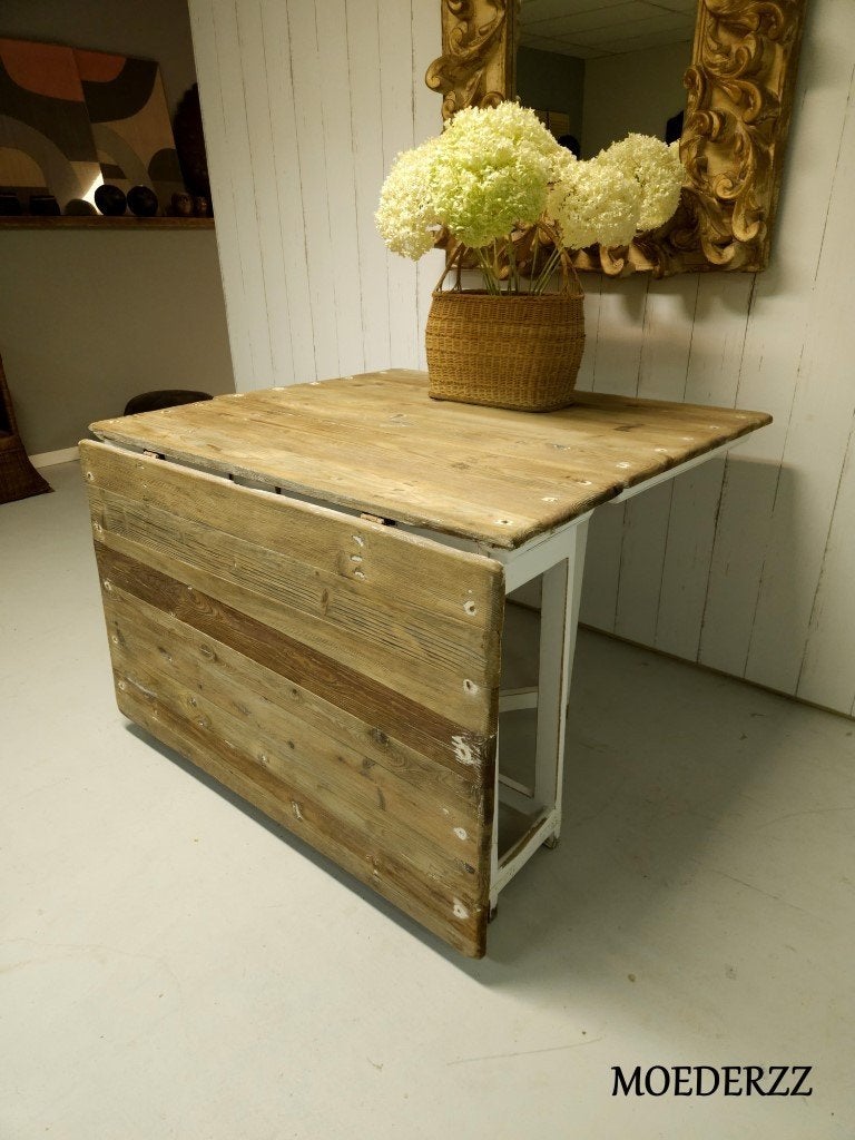 Oude Zweedse klaptafel AFGEPRIJSD, Ophalen