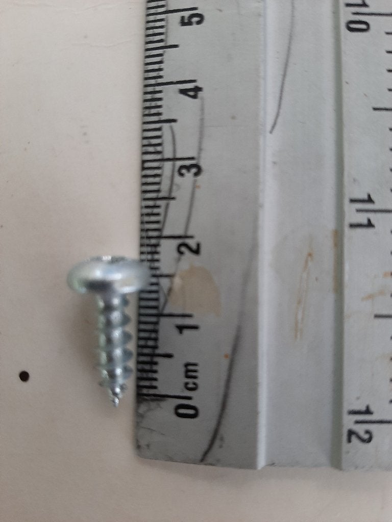 Potje vol met schroeven, Ophalen of Verzenden, Zo goed als nieuw, Minder dan 50 mm, Schroeven