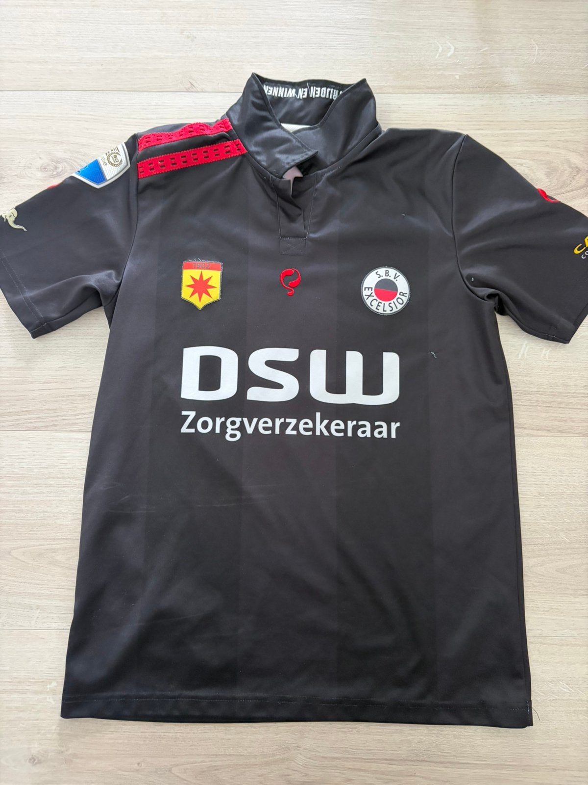 Excelcior matchworn shirt match worn, Ophalen of Verzenden, Zo goed als nieuw, Overige binnenlandse clubs, Shirt