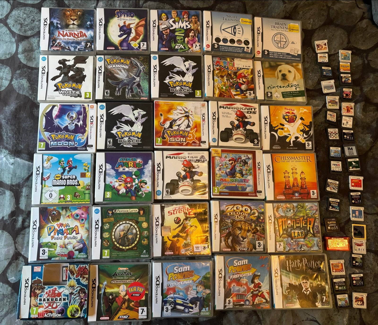 Losse verkoop Nintendo DS/3DS spellen - pokemon, mario etc., Spelcomputers en Games, Gebruikt, Overige genres, 1 speler, Ophalen of Verzenden