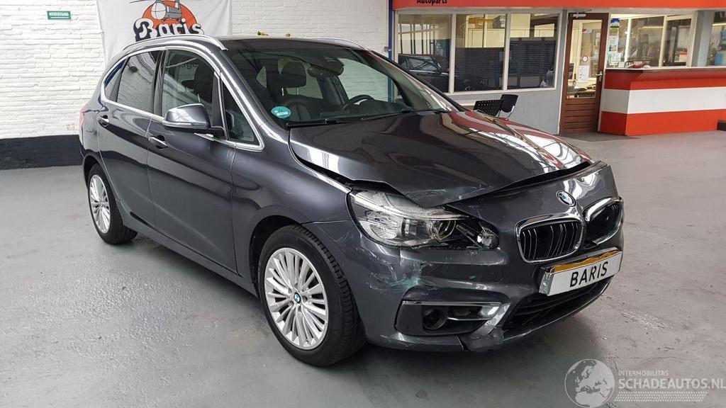 BMW 3-serie 218D 2.0 TWINPOWER TURBO 16V MPV DSL 1.995CC 110, Auto diversen, Schadeauto's, Automaat, 1995 cc, Diesel, Zilver of Grijs
