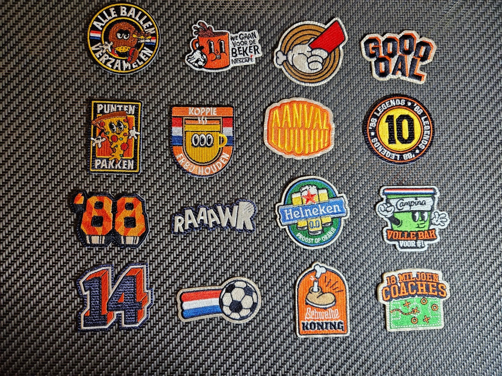 Jumbo Juich emblemen ruilen - Voetbal patches, Verzamelen, Ophalen of Verzenden, Gebruikt