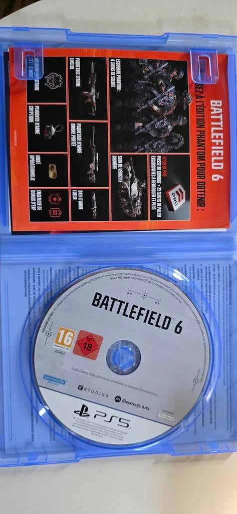 Ps5 Battlefield 6, Spelcomputers en Games, Games | Sony PlayStation 5, Ophalen, Zo goed als nieuw, Shooter