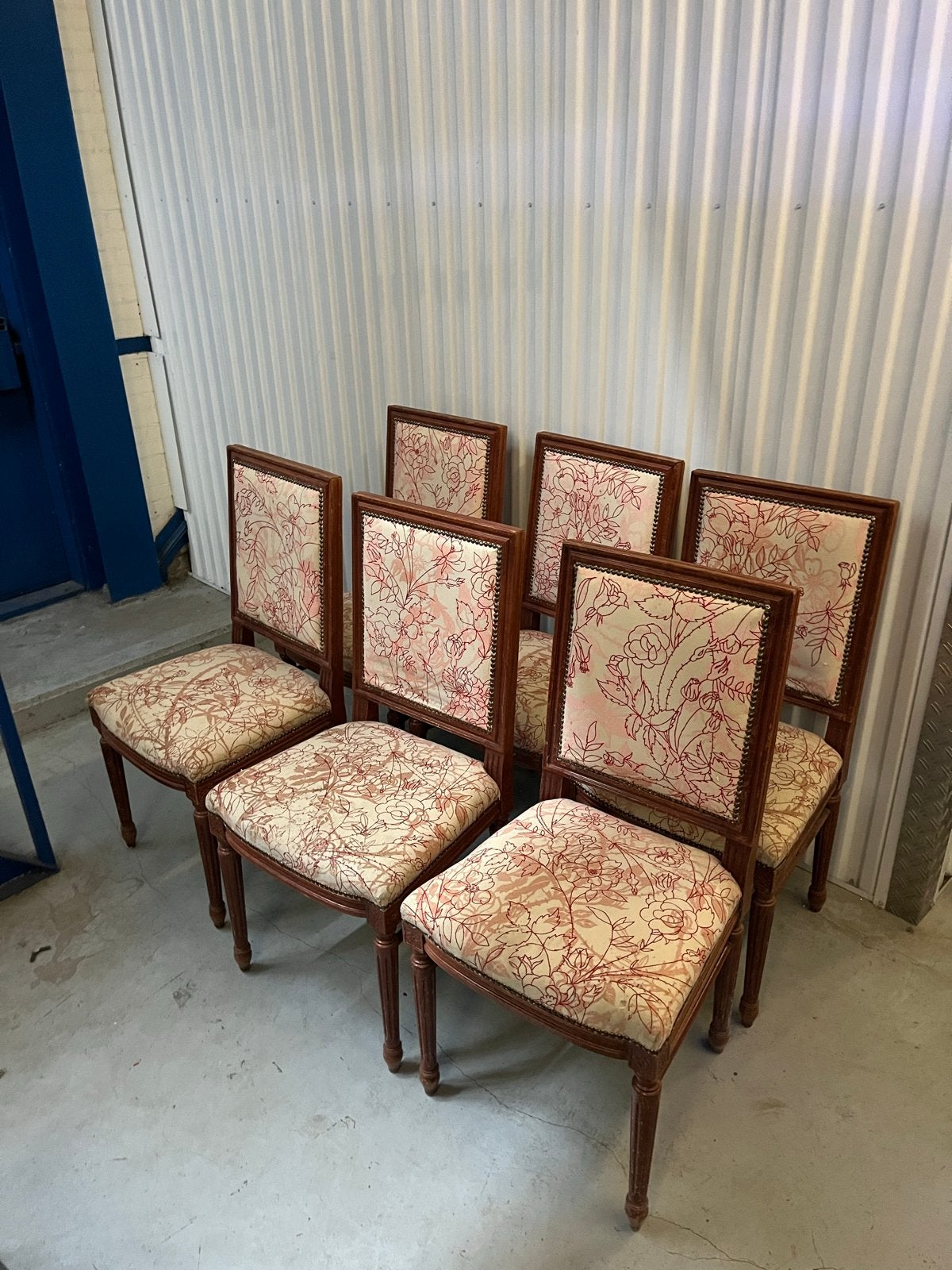Eetkamer stoelen 6 stuks, Ophalen