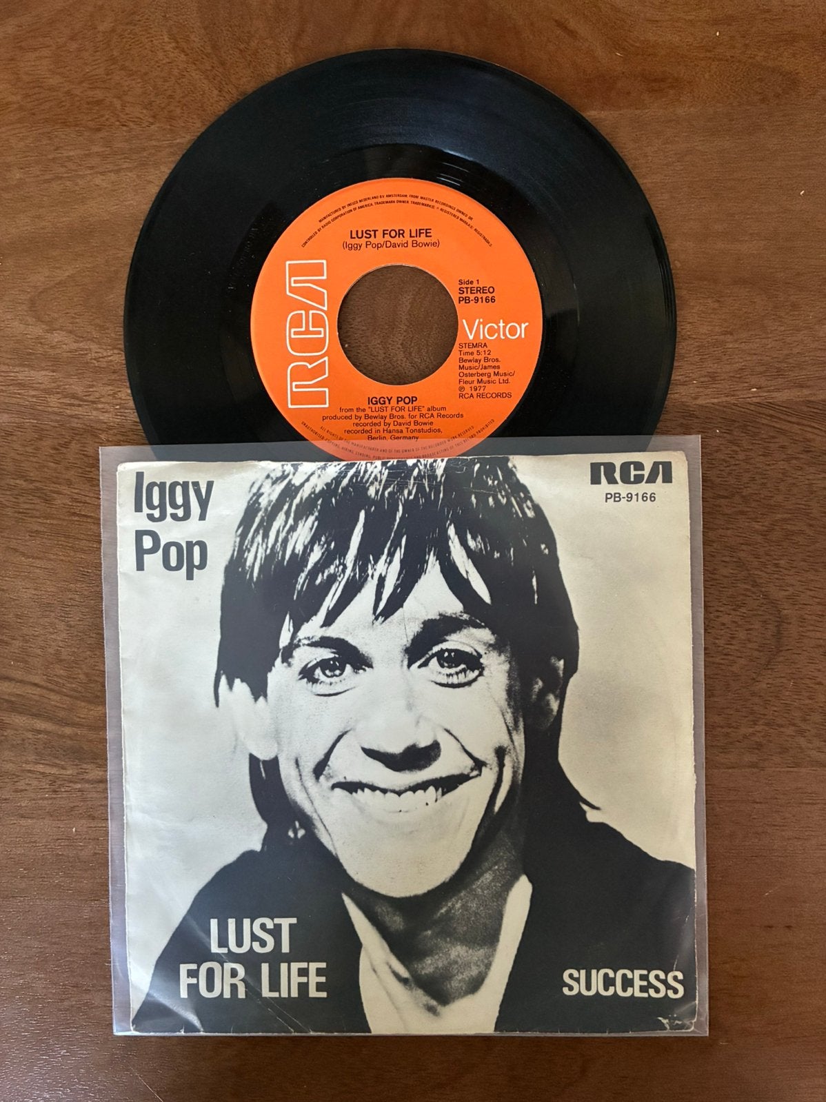 Iggy Pop - Lust for life, Ophalen of Verzenden, 7 inch