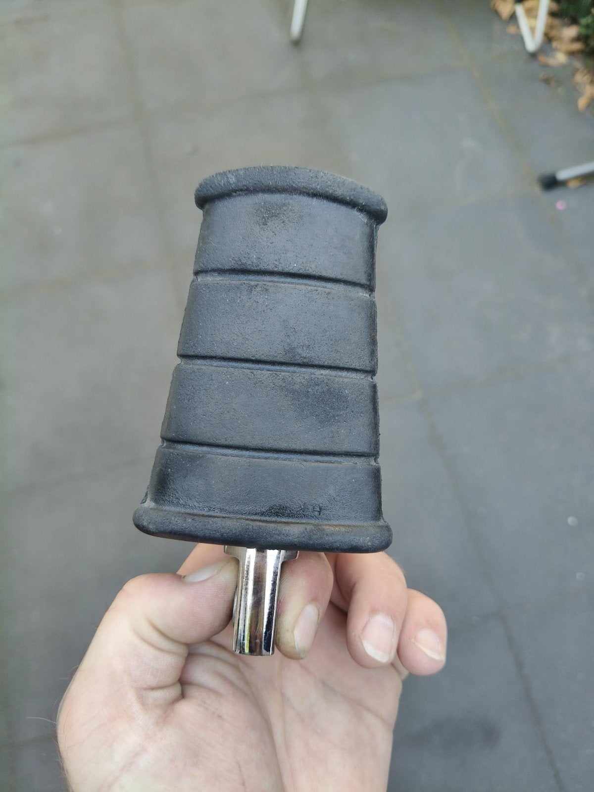 Kickstart Pedaal Harley - Rubber met Chroom, Ophalen of Verzenden, Gebruikt