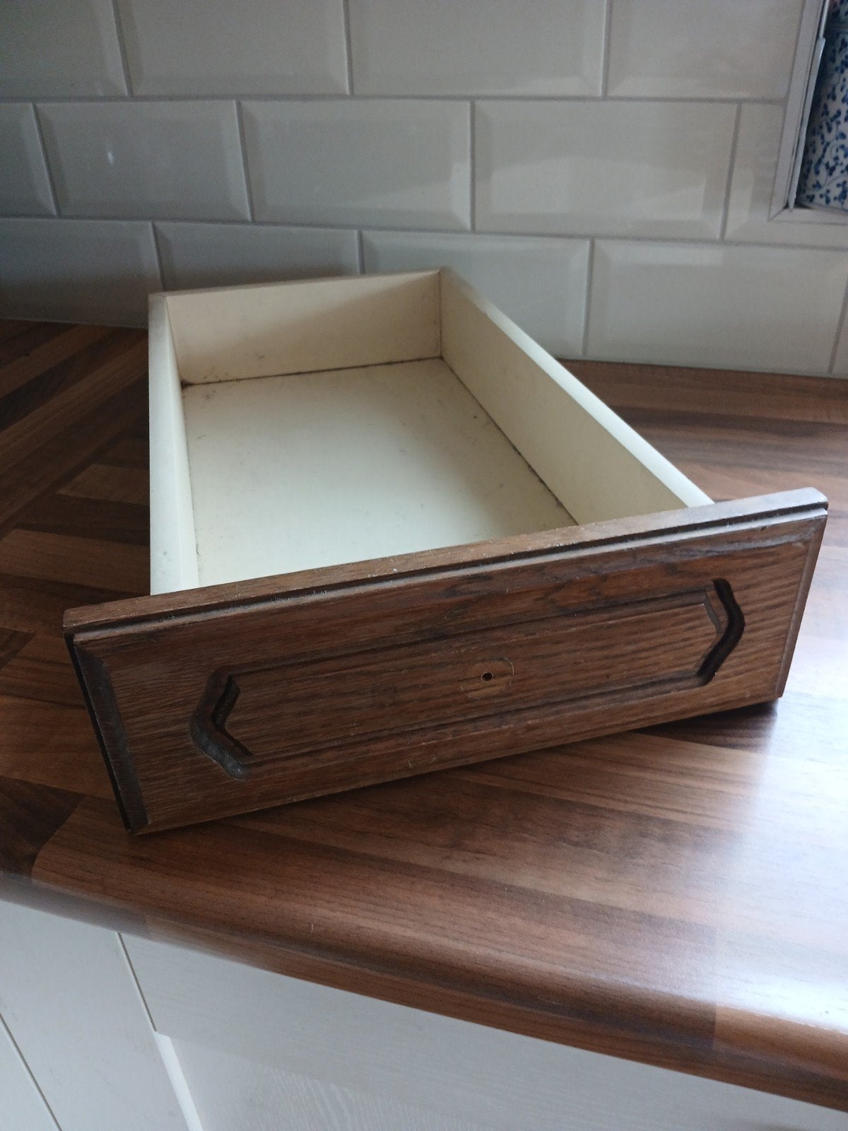 Gratis  keukenla - 29 cm breed, Minder dan 50 cm, Gebruikt, Bruin, Ophalen of Verzenden