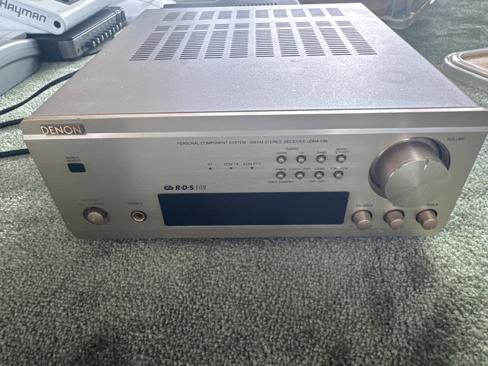 Denon UDRA-F88 Personal Component System Receiver, Gebruikt, Denon, Ophalen of Verzenden, Minder dan 60 watt