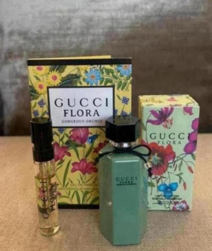 Miniatuur Gucci Flora emerald gardenia edt 5 ml nieuw, Verzamelen, Ophalen of Verzenden, Nieuw, Miniatuur, Gevuld