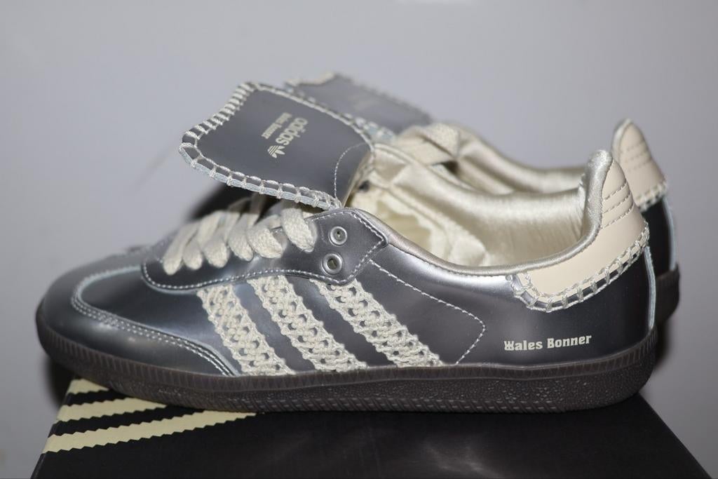 Adidas Wales Bonner x Adidas Samba Metallic Silver 39 1/3, Kleding | Dames, Schoenen, Overige kleuren, Adidas, NL, Nieuw