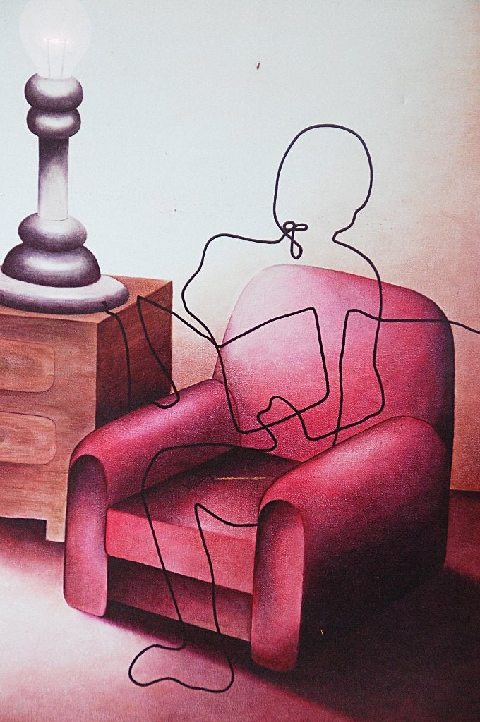 Schilderij van de Nederlandse Silvia Kuijlaars, Ophalen of Verzenden, Minder dan 50 cm, Schilderij