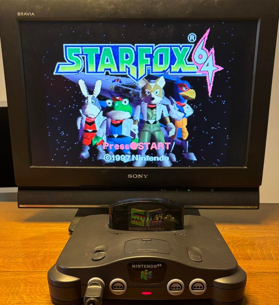 Nintendo 64 FRA RGB Mod, Ophalen of Verzenden, Zo goed als nieuw, Met 1 controller