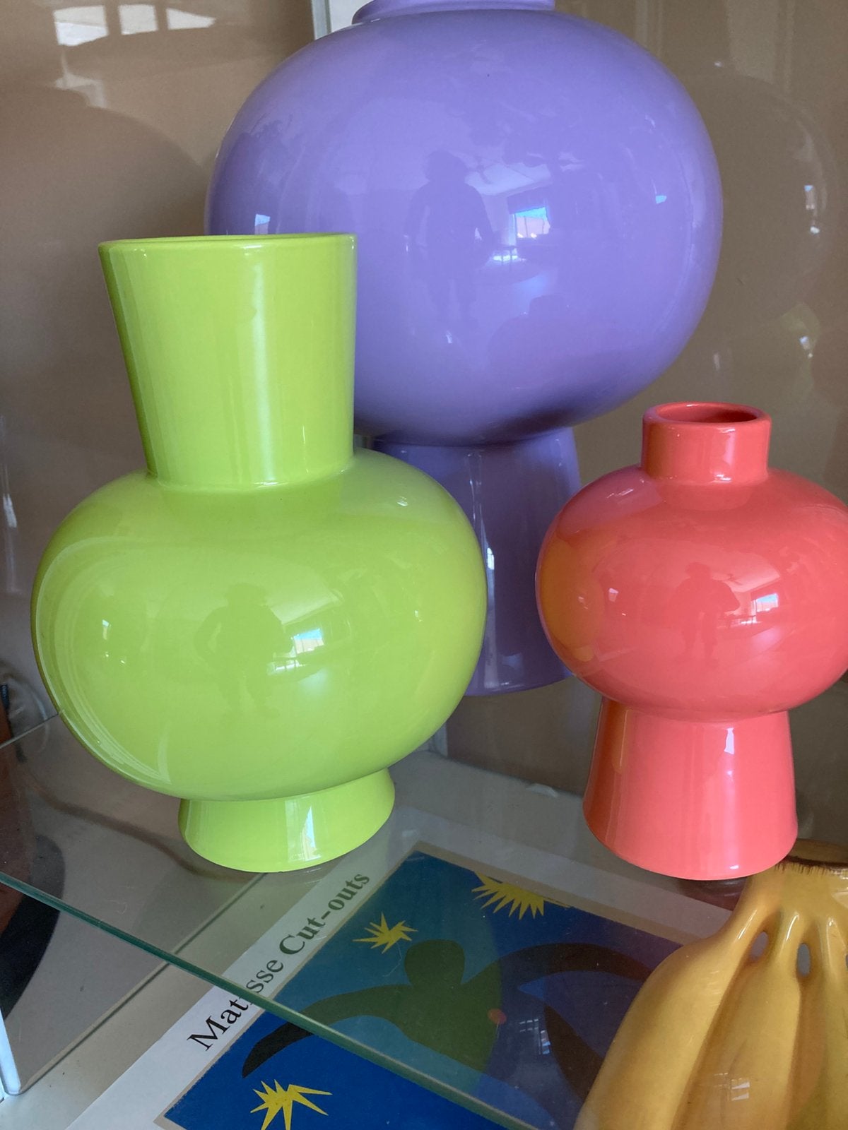 Nieuwe design vazen van H&M home 3 x set, Huis en Inrichting, Woonaccessoires | Vazen, Ophalen of Verzenden, Nieuw, Hout