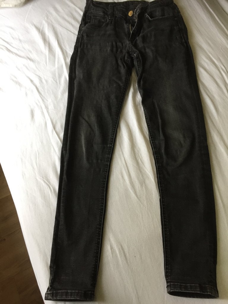 Blue Ridge jeans denim spijkerbroek donkergrijs 164, Broek, Jongen of Meisje, Ophalen of Verzenden, Zo goed als nieuw
