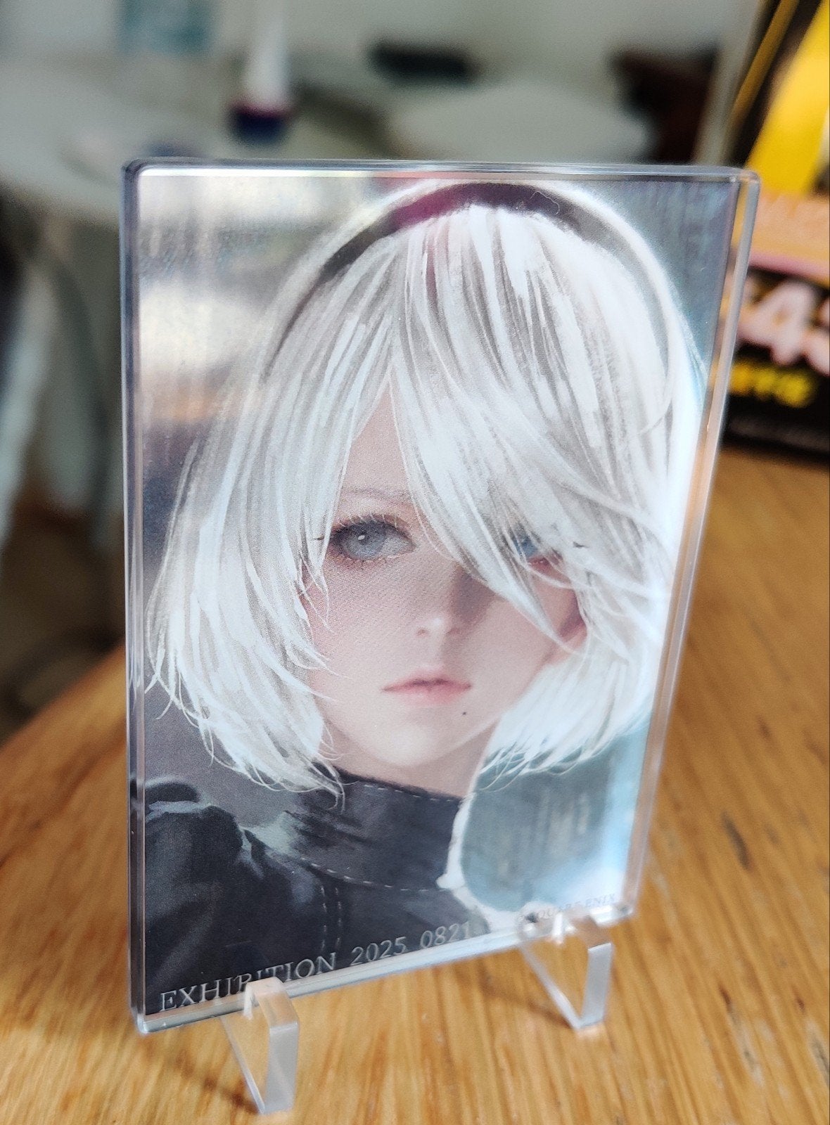 Nier Automata 2B portrait mini acrylic art, Ophalen of Verzenden, Nieuw