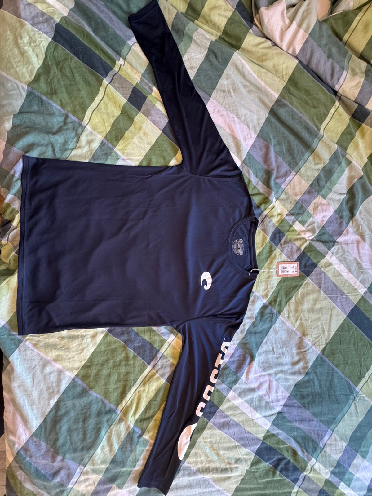 Costa del Mar UV shirt maat L, Ophalen of Verzenden, Nieuw, Maat 52/54 (L), Blauw