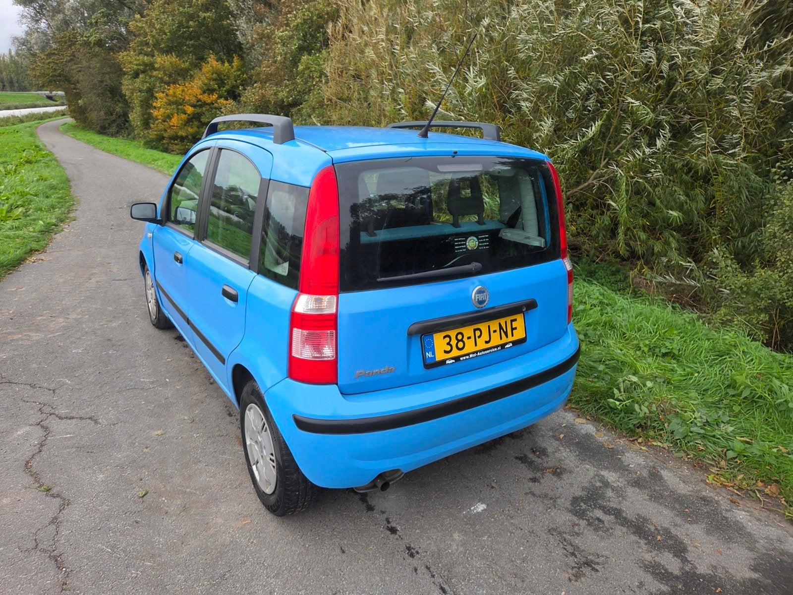 Fiat Panda 1.2 2tone Nieuwe apk, Auto's, Voorwielaandrijving, Euro 5, Stof, Origineel Nederlands