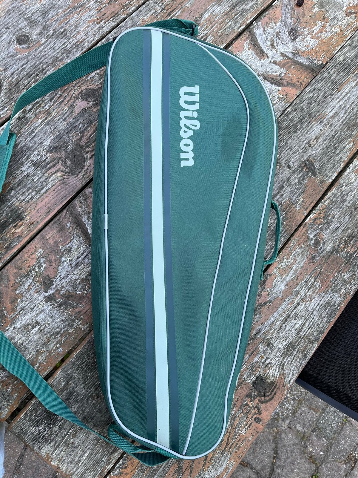 Wilson tennisracket hoes - Groen - 3 rackets, Ophalen, Gebruikt, Tas, Wilson