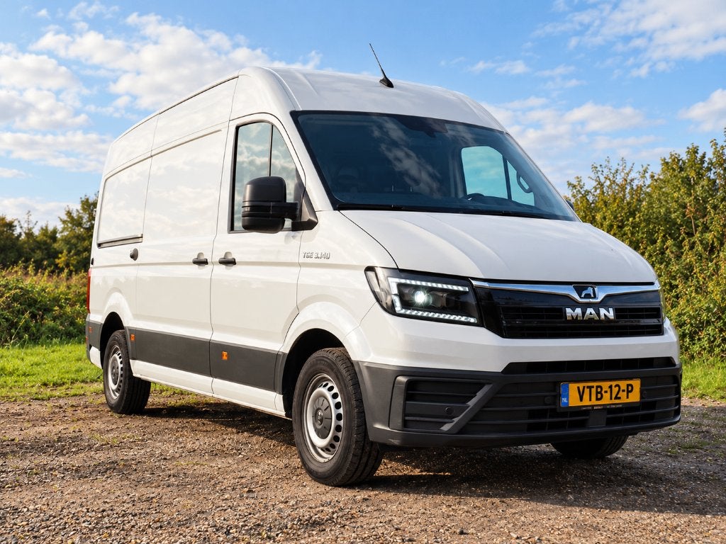 MAN TGE GB 2.0 TDI 177pk SW H2 3.140 FWD 2019 Wit Btw auto, Auto's, Dealer onderhouden, 4 cilinders, Wit, 14 km/l
