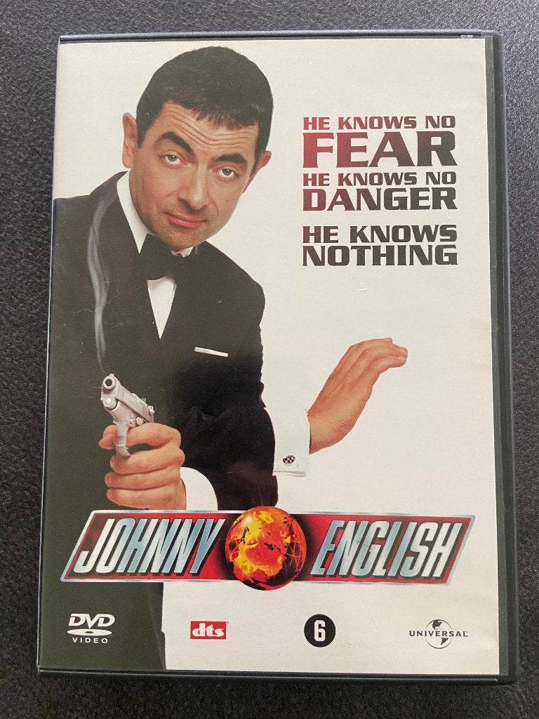 Johnny English, Vanaf 6 jaar, Ophalen of Verzenden, Zo goed als nieuw, Actiekomedie