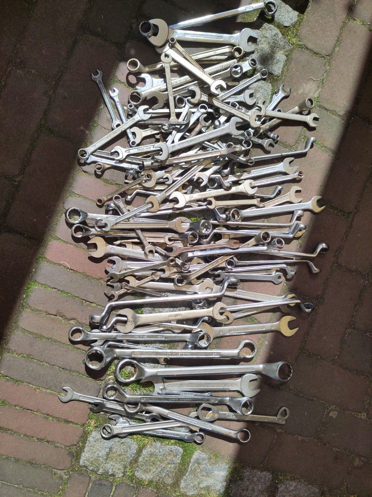 116 steeksleutels, ringsleutels en ringsteeksleutels, Ophalen