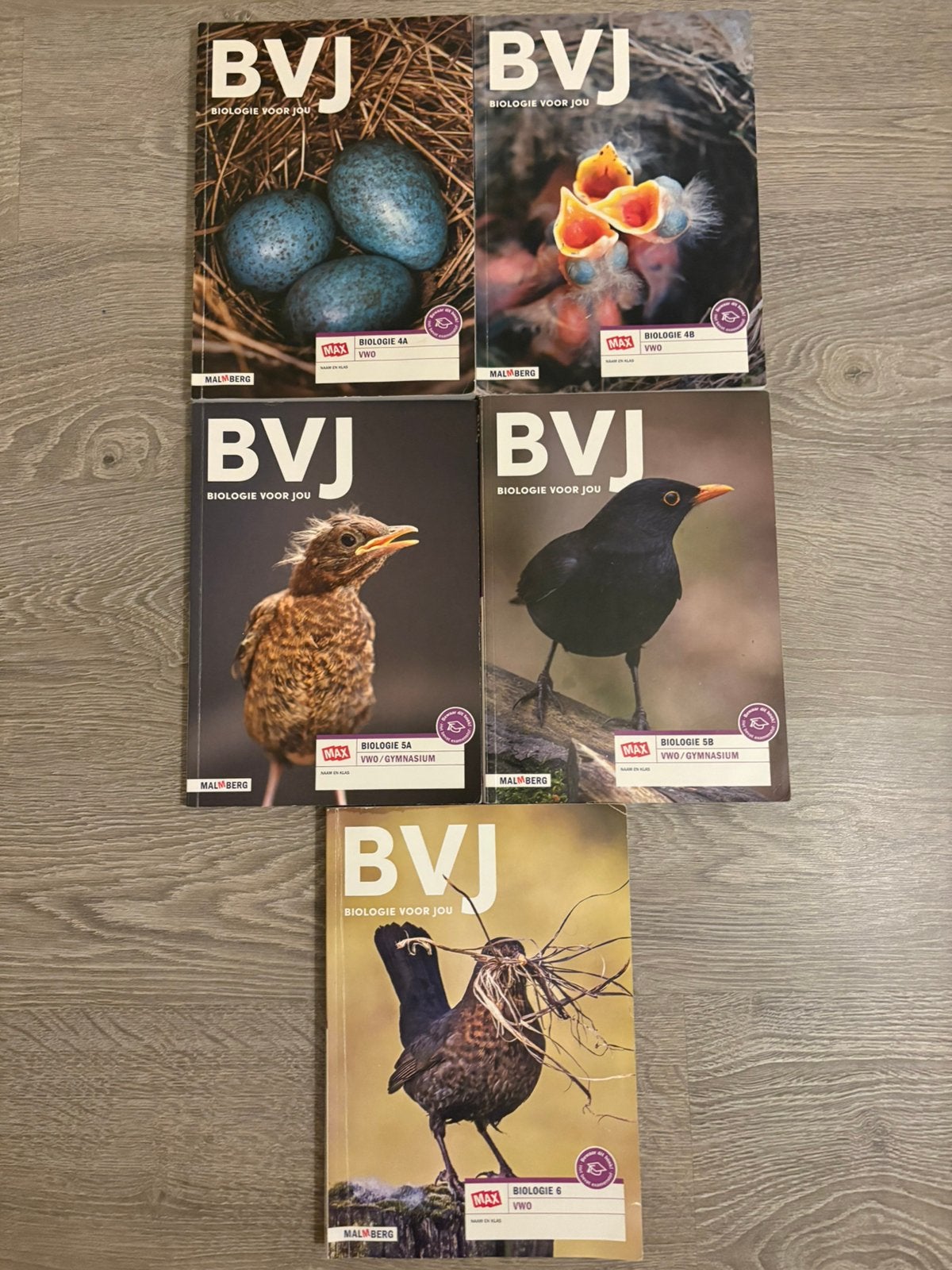 BVJ (Biologie voor jou) boeken, Verzenden, Zo goed als nieuw, VWO, Biologie