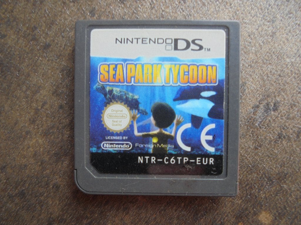 Sea Park Tycoon voor DS (zie foto's), Spelcomputers en Games, Gebruikt, 1 speler, Ophalen of Verzenden, Vanaf 3 jaar