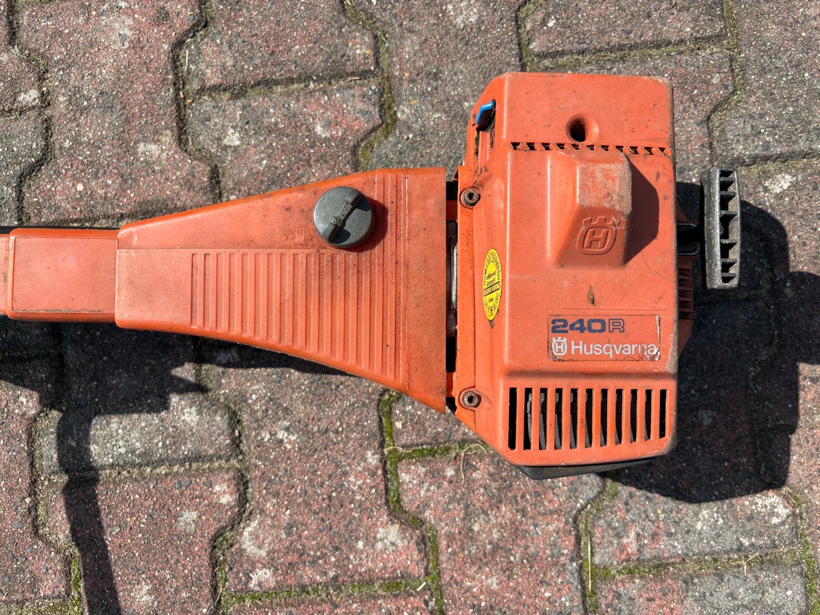 Husqvarna 240 Bosmaaier - Starten en Lopen, Tuin en Terras, Bosmaaiers, Ophalen, Gebruikt, 30 tot 50 cm, Benzine