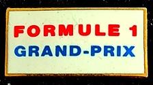 Formule 1- Grand Prix pin, Verzenden, Nieuw, Formule 1