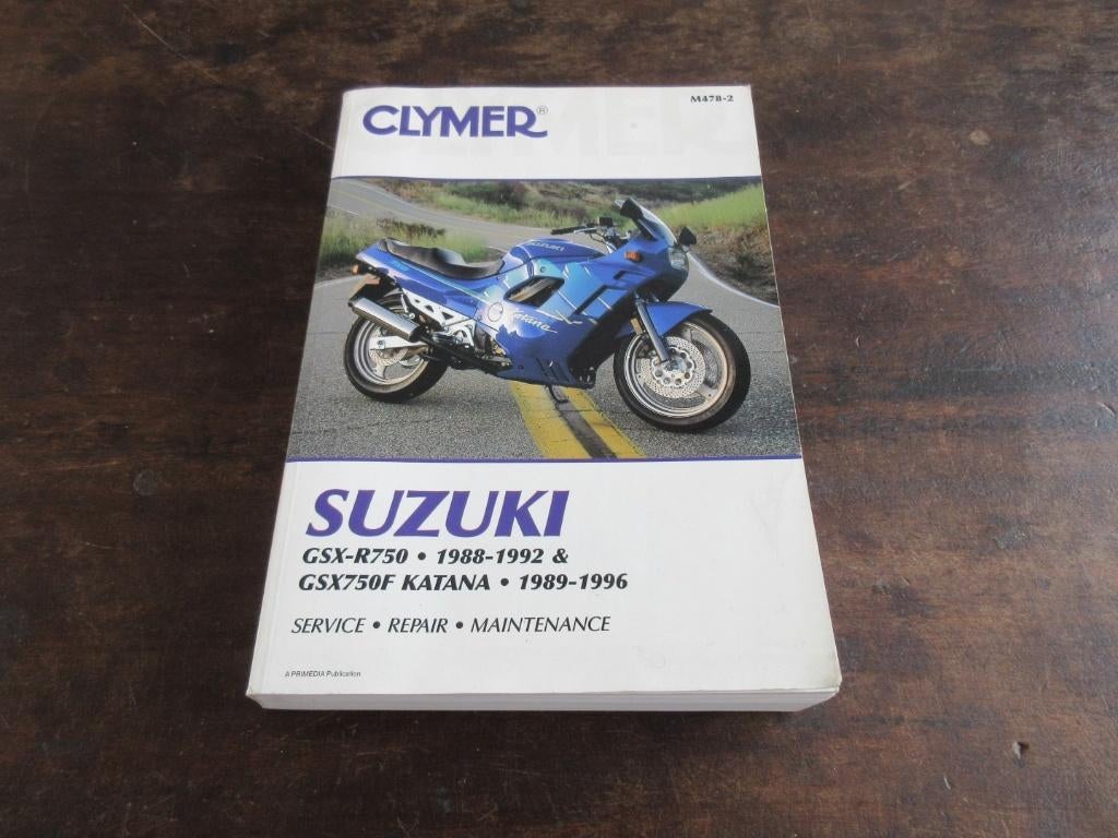 Suzuki GSX-R750 1988-1992 GSX750F 1989-1996 manual, Motoren, Handleidingen en Instructieboekjes, Ophalen of Verzenden, Suzuki
