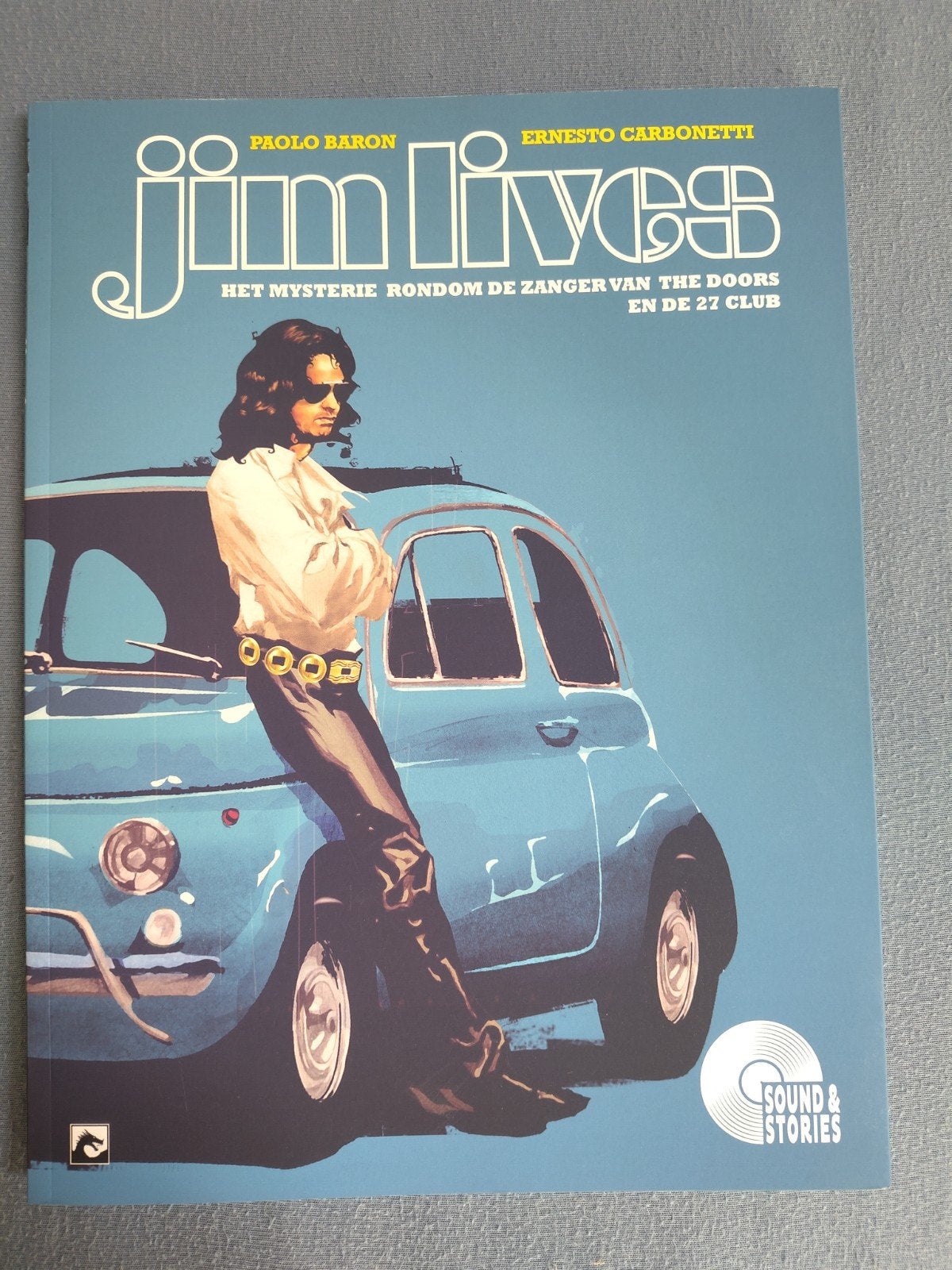 JIM LIVES JIM MORRISON STRIPBOEK, Ophalen of Verzenden, Nieuw, Overige merken