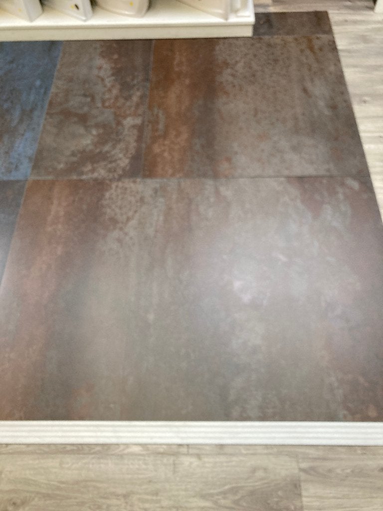 Roest kleurige Vloer Tegel  3.34 m2 Metal Ruggine, Ophalen, Overige materialen, Overige typen, Nieuw