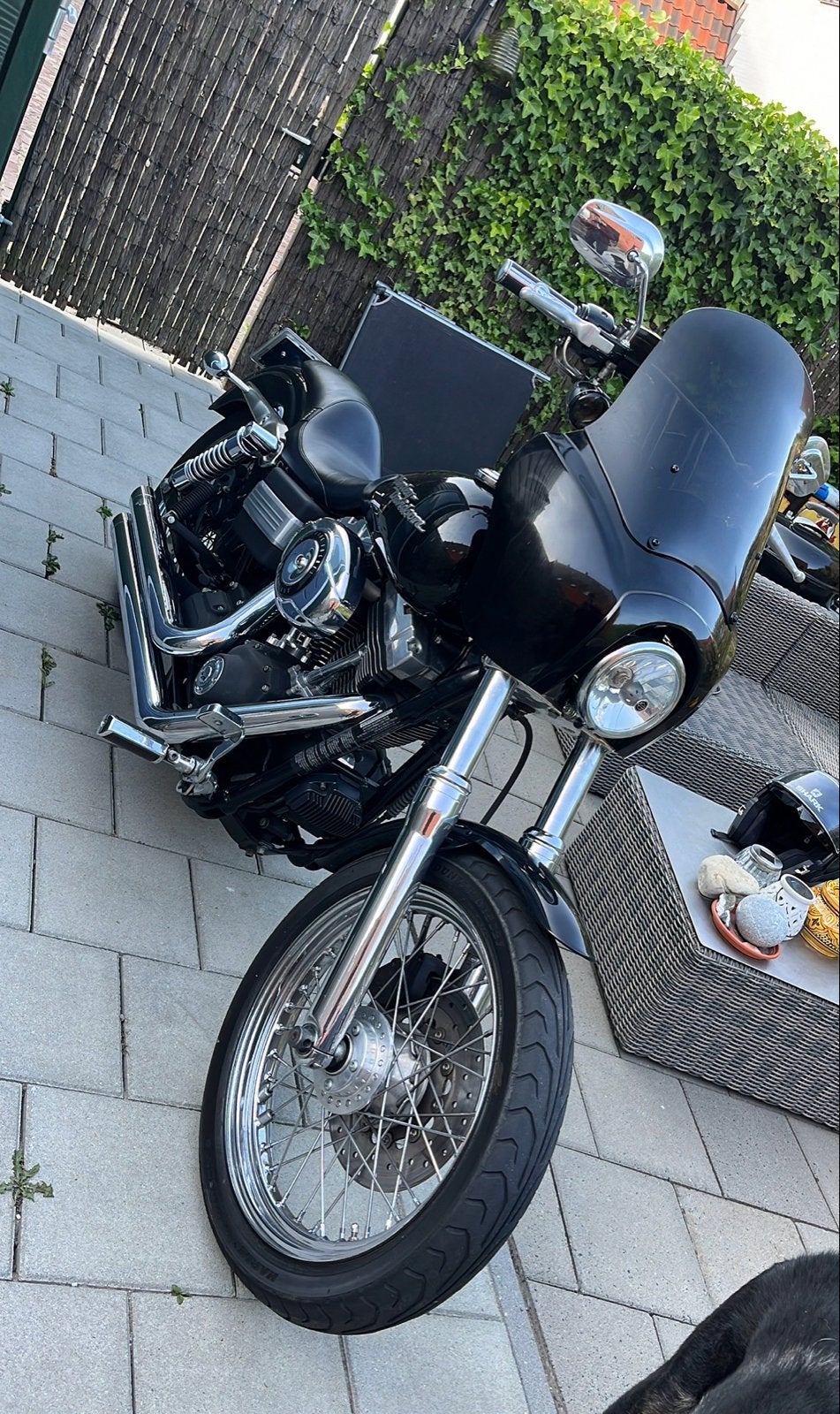 Harley-Davidson Dyna Street Bob FXDB 2007 defect, Ophalen, Gebruikt