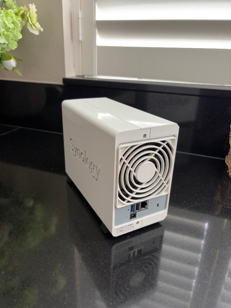 Synology DS215j NAS  –Goed werkend – Zonder harde schijven, Ophalen, Gebruikt