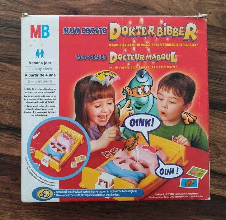 Bordspel - Mijn eerste dokter Bibber 4+, Ophalen of Verzenden, Gebruikt