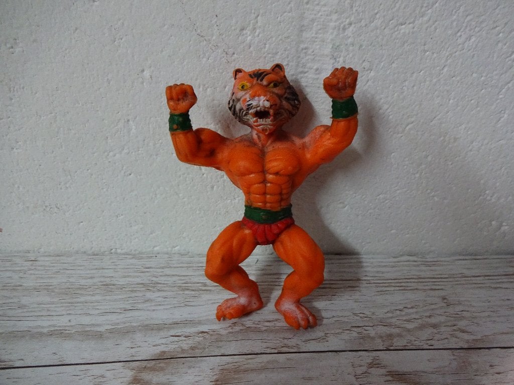 Vintage Galaxy Warriors Tiger actiefiguur He-Man MOTU KO, Ophalen of Verzenden