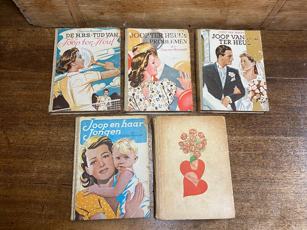 Oude uitgaven Cissy van Marxveldt, 8 Titels   oa Joop & Puck, Boeken, Gelezen, Cissy van Marxveldt, Ophalen of Verzenden, Nederland