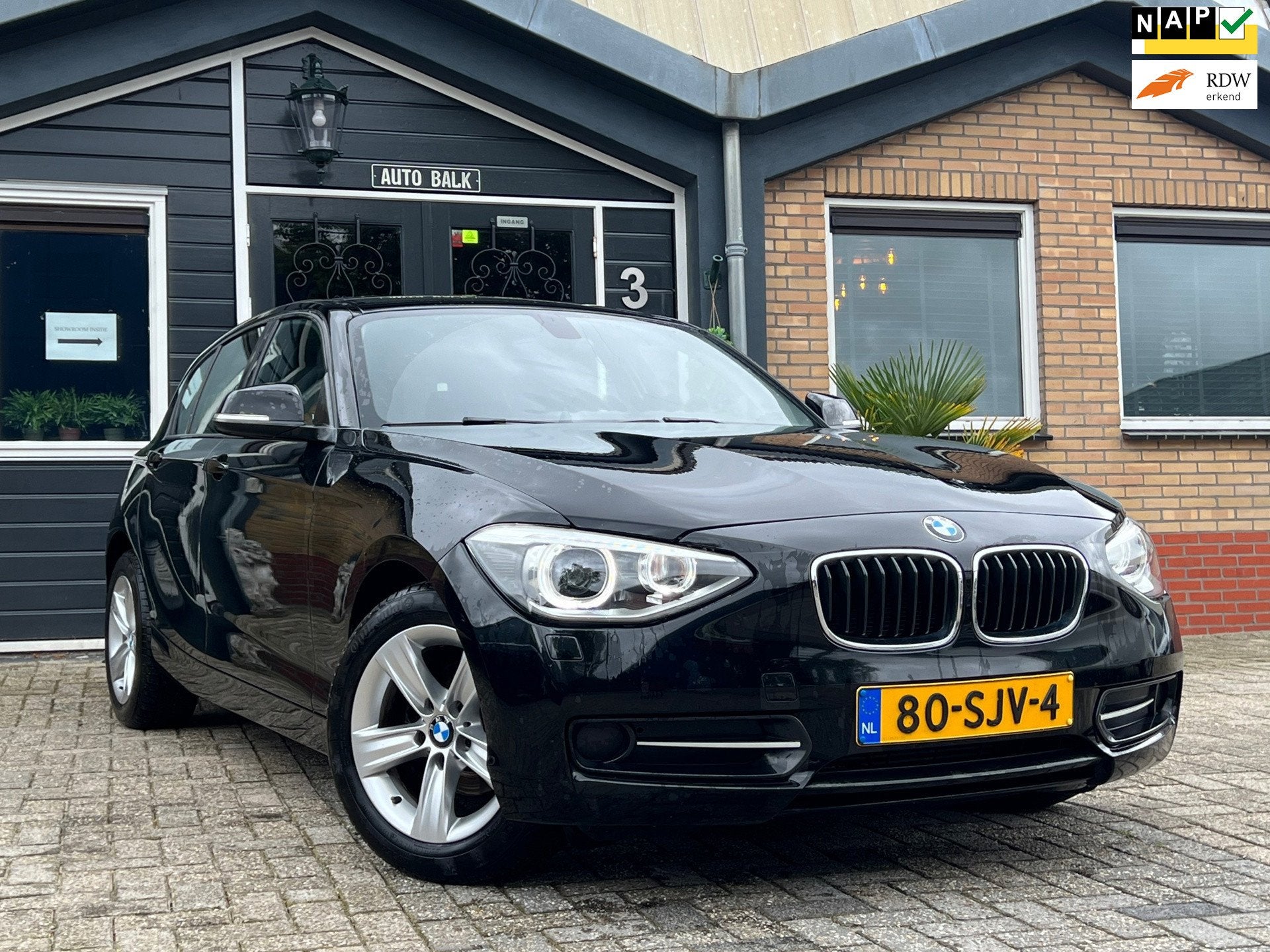 BMW 1-serie 116i Sport | MISFIRE CILINDER 3 |, Auto's, 1-Serie, Euro 5, Gebruikt, Zwart