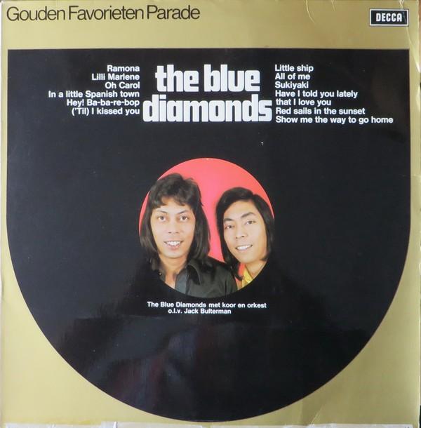 L.P. (1977) : Blue Diamonds - Gouden Favorieten Parade, Inclusief binnenhoes, Ophalen of Verzenden, Gebruikt, 12 inch